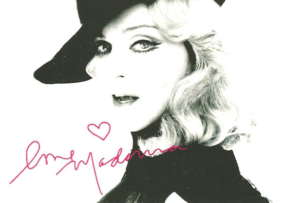 Starpostkarte Madonna